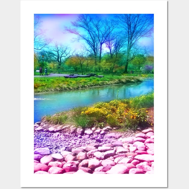 Colorful Scenic Nature of Springtime Wall Art by Art by Deborah Camp